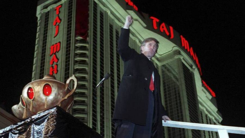 Donald Trump inauguración del Taj Mahal